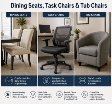 Dining Chair Cleaning in Maidstone